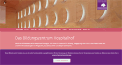 Desktop Screenshot of hospitalhof.de